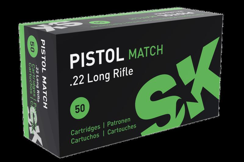 SK Pistol Match .22 LR 40gr.