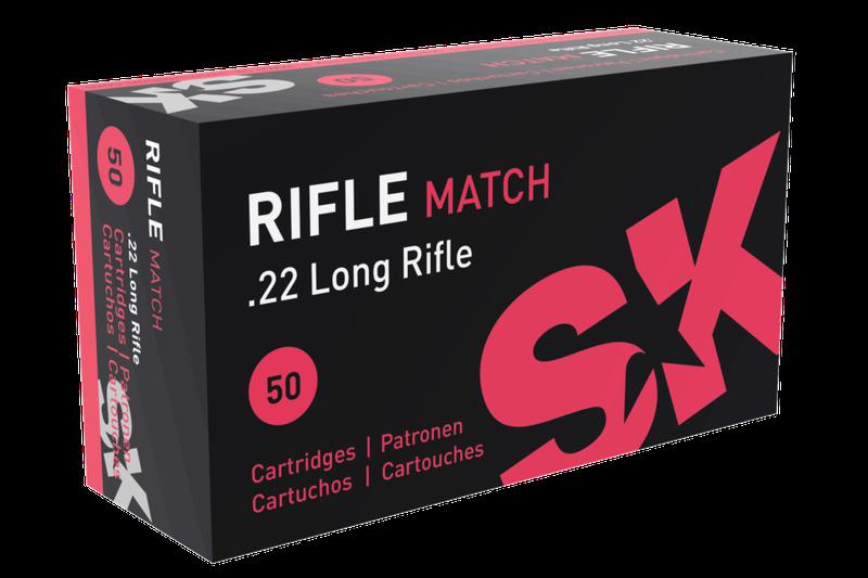SK Rifle Match .22 LR 40gr.