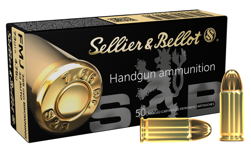 S&B FMJ 7,65/.32 Auto 73gr.