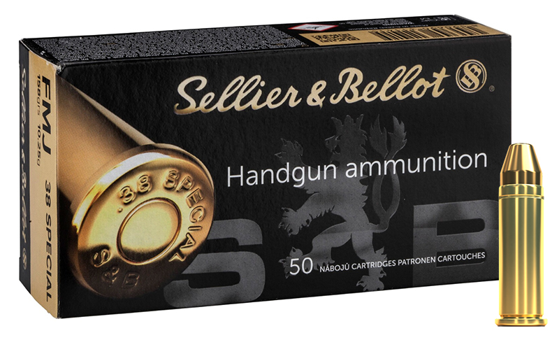 S&B FMJ .38 Spec. 158gr.