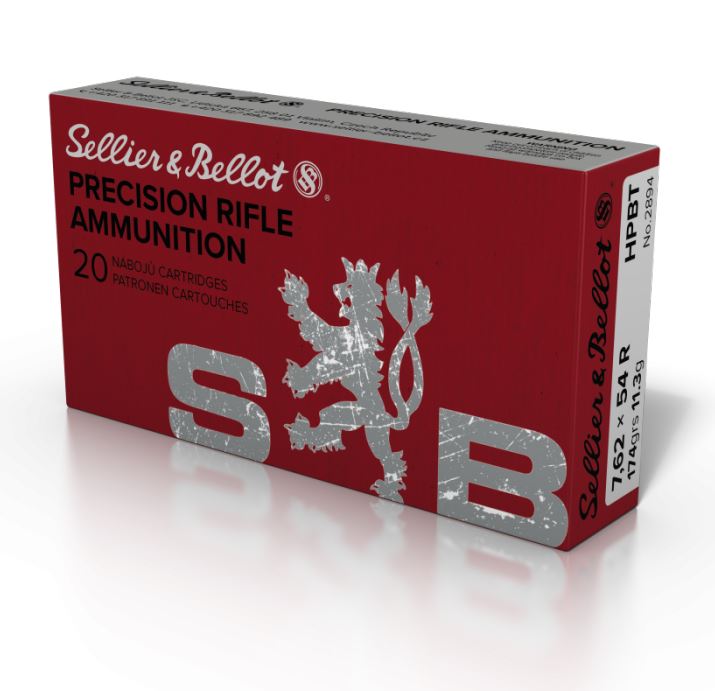 S&B Match HPBT 7,62x54R 174gr.