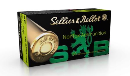 S&B NONTOX TMJ .38 Spec. 158gr.