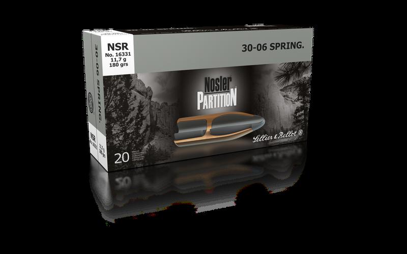 S&B Nosler Partition .30-06 Spr. 11,7g