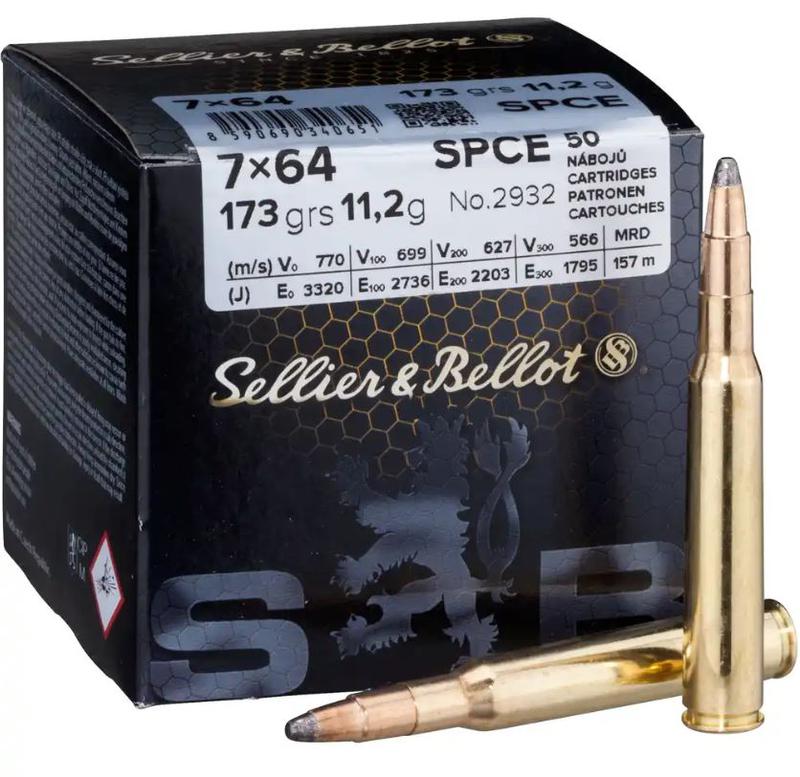 S&B SPCE 7x64 11,2g Schüttpackung