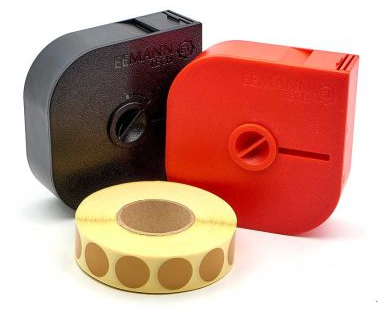 Schusspflaster Organizer Rot; Rolle bis 25mm - 2.000 Stück