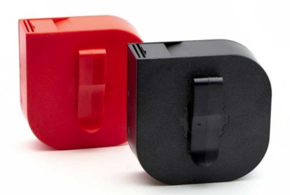 Schusspflaster Organizer Schwarz; Rolle bis 25mm - 2.000 Stück