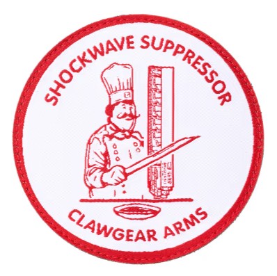 Shockwave Suppressor Patch Clawgear