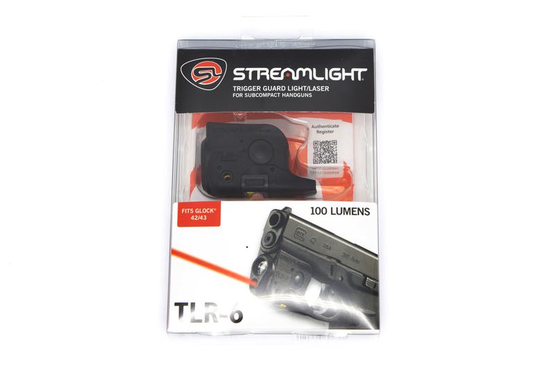Streamlight TLR-6 Glock 42/43 Laser Rot