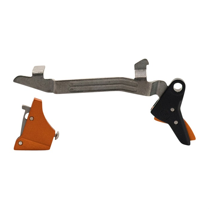 Timney Alpha Trigger Orange Glock 17/19; Gen 3/4
