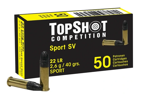 TopShot Competition Black Edition .22LR 40gr.