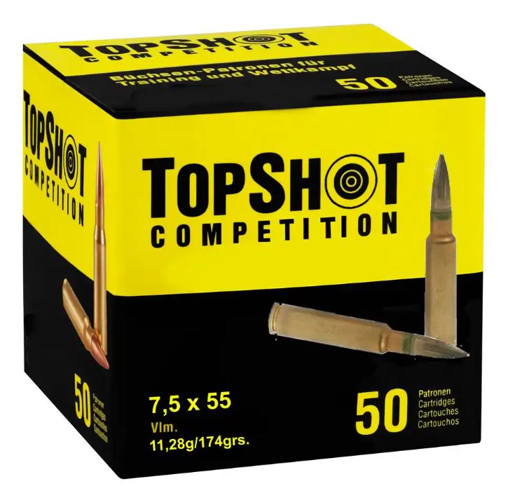 TopShot FMJ BT 7,5x55 174gr.