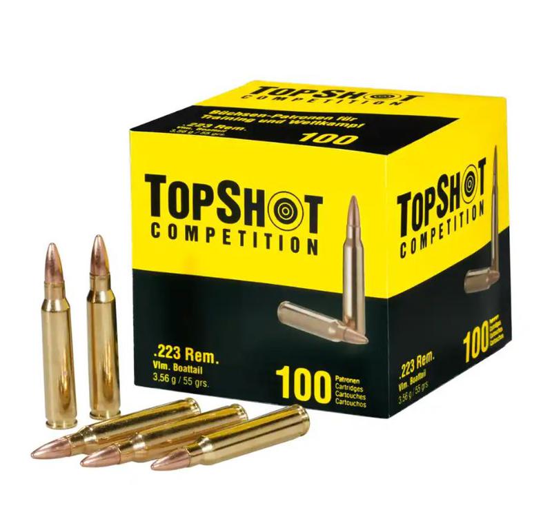 TopShot FMJ .223 Rem. 55gr. Schüttpackung