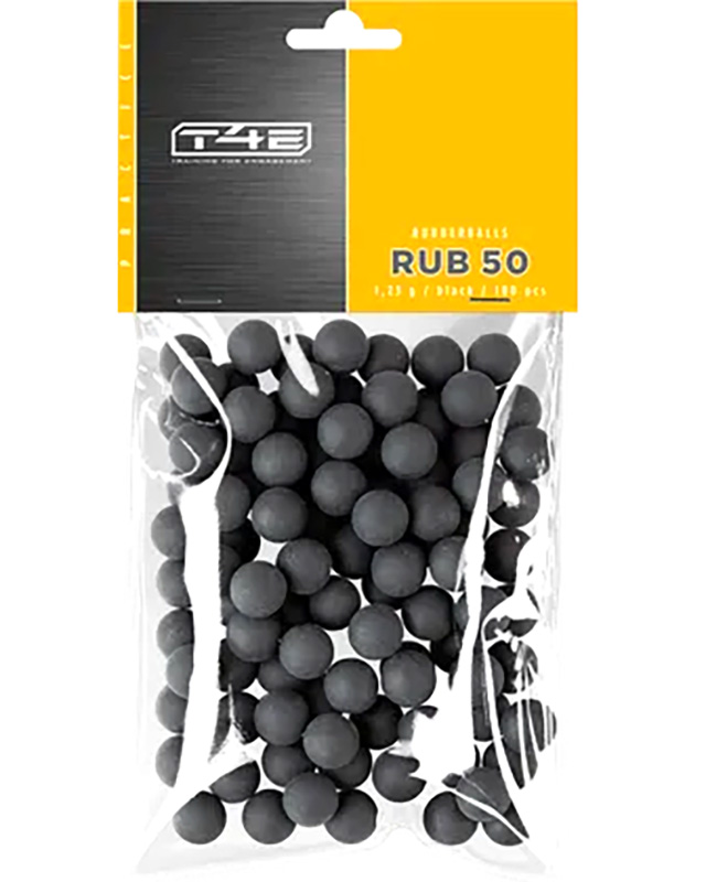 Umarex T4E .50 Rubberballs Practice Schwarz Umarex T4E .50 Rubberballs Practice Schwarz