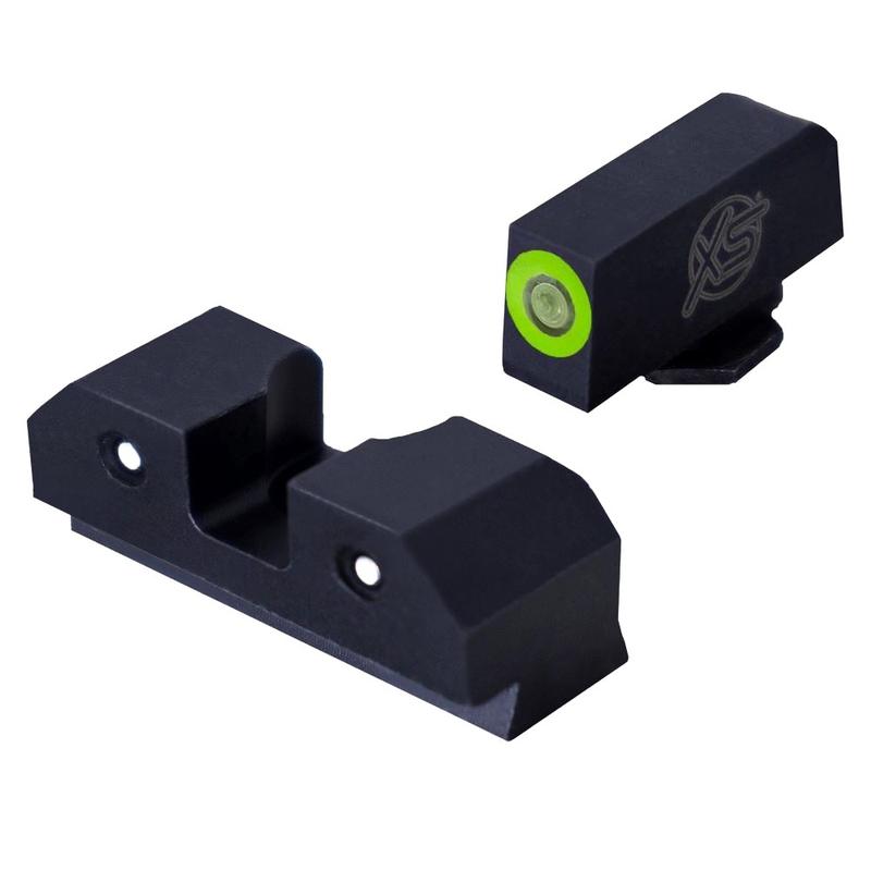 XS Sight Visierset R3D Grün Glock 17-47